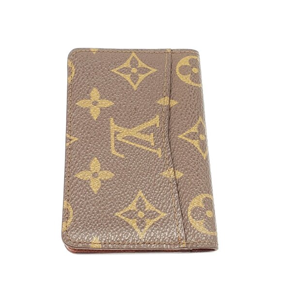 Authentic Louis Vuitton Monogram Canvas Pocket Organizer card wallet LC65-121025 - Picture 4 of 11
